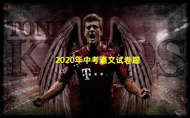 2020年中考语文试卷题